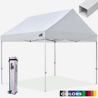 New York, Appliances, Functional Pop-up Canopy With Sides Provides Reliable Protection