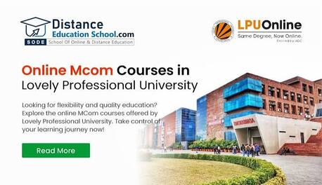 Punjab, Lessons Offered, LPU Distance MCom | Online Master Of Commerce Degree