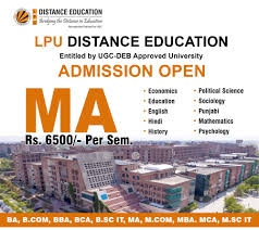 Punjab, Lessons Offered, LPU Distance MA | Online Master Of Arts Degree