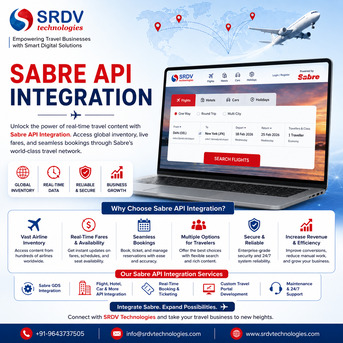 New Delhi, Web Design & Development, Looking For Sabre API Integration