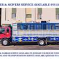 Mover & Packers Hous,,,.Furniture Shifting & Transportation Service Available 0551380941