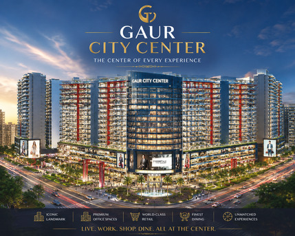 Noida, Offices, Gaur City Center &ndash; Premium Shops And Offices For Investors