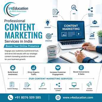 New Delhi, Education, Professional Content Marketing Services In India | Boost Your Online Presence