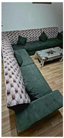 Khobar, Furniture, SAR 350,  7-seater L-shaped Sofa