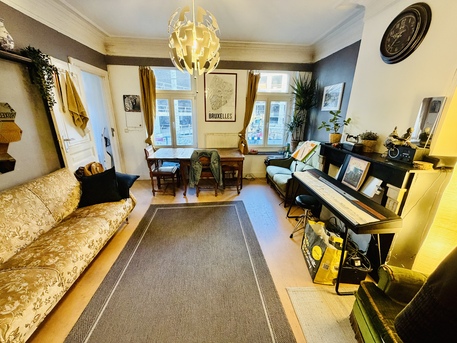 Brussels, Apartments, Flats, Houses & Villas, EUR 875/month,  1 BR,  Nice App 54 M2 Licht, Furnished, Best Area