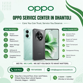 Nagpur, Appliance Repair, OPPO Authorised Service Center In Dhantoli