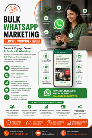 Noida, Technical, Bulk WhatsApp Marketing Service Provider India