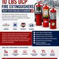 Ansul, Amerex, Buckeye, Badger, Aramco Approved Fire Extinguishers 10 LBS DCP