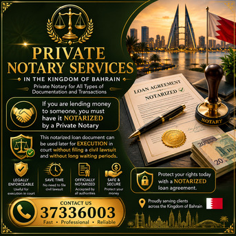 Manama, Legal, Professional Notary & Documentation Services In Bahrain