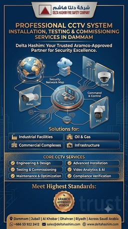 Dammam, Security, CCTV, Supply, Installation & Maintenance Services In Dammam