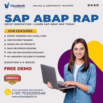 Hyderabad, Lessons Offered, SAP ABAP RAP Course In Hyderabad With Live Projects
