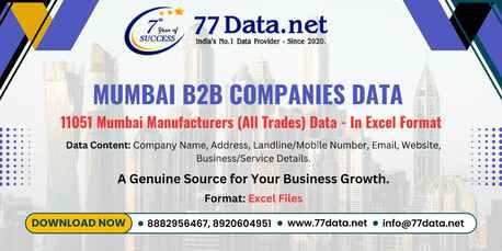 Mumbai, Business, Verified List Of Companies In Mumbai With Free Sample Data