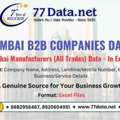 Verified List Of Companies In Mumbai With Free Sample Data