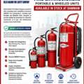 Amerex, Aramco Approved, Wheeled & Portable DCP, Fire Extinguisher Stock Available In Dmm