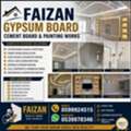 🏗️ GYPSUM BOARD | CEMENT BOARD | PAINTING WORKS 🏗️  📍 Al Ahsa (Hofuf) & Nearby Areas  ✅
