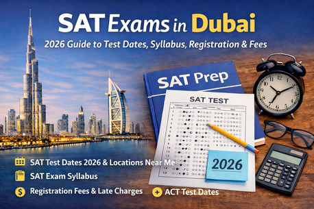 Dubai, Lessons Offered, SAT Exam Preparation Tailored For Students In Dubai