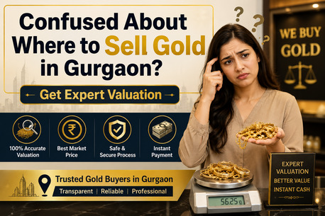 Gurgaon, Financial, Confused About Where To Sell Gold In Gurgaon? Get Expert Valuation