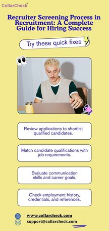 Mumbai, Education, Recruiter Screening Process In Recruitment