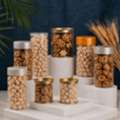 Clear Plastic Jars And Clear Tin Jars For Packaging Festive Treats, Thoughtful Gifts And C