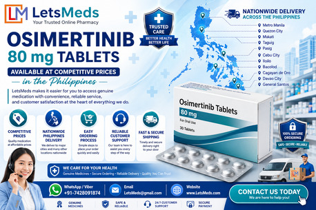 Manila, Health & Beauty Items, PHP 1,  Osimertinib Tablet Online Price Manila