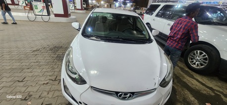 Buraidah, Vehicles, Cars & Trucks , SAR 28500,  Hundai Elantra,  2015,  Automatic,  238000 KM,     White