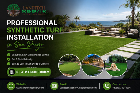 San Diego, Business, Professional Synthetic Turf Installation In San Diego, Get A Free Quote Today