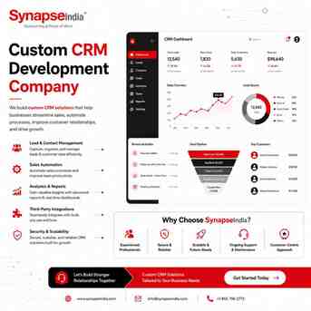 New York, Computer, Custom CRM Development Company For Better Customer And Business Management