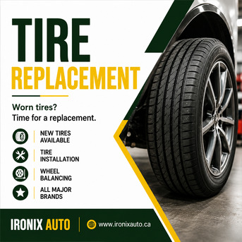Kitchener-Waterloo-Cambridge, Automotive, Tire Replacement