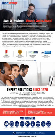 Sydney, Business, OneTemp &ndash; 55+ Years Of Precision & Trust