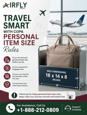 New York, Travel, Travel Smart With Copa Personal Item Size Rules