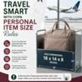 Travel Smart With Copa Personal Item Size Rules