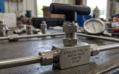 New York, Industrial Machinery, Precision Stainless Steel Needle Valve Supplier USA - Raykam Alloys