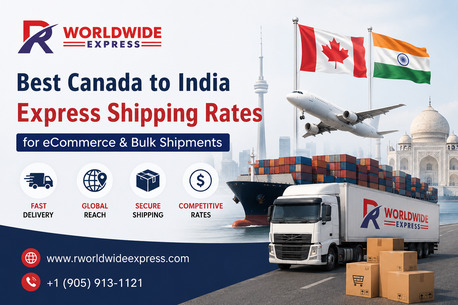 Toronto, Pick Up & Drop Off, Best Canada To India Express Shipping Rates For ECommerce & Bulk Shipments