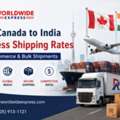 Best Canada To India Express Shipping Rates For ECommerce & Bulk Shipments