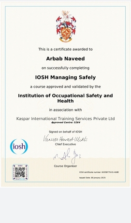 Jubail, Job Seekers, Safety Officer And WPR