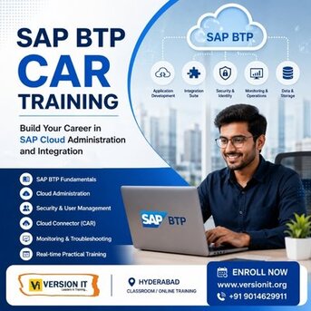 Kurnool, Lessons Offered, SAP BTP CAR Training In Hyderabad | Best Course With Real-Time Projects At Version IT