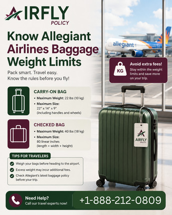 New York, Travel, Know Allegiant Airlines Baggage Weight Limits