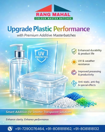 New Delhi, Materials, Trusted Additive Masterbatches In India By Rang Mahal