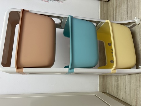 Barbar, Furniture, BHD 7,  A 3-tier Rolling Storage Cart/organizer.