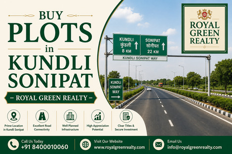 Gurgaon, Real Estate, Buy Plots In  Kundli Sonipat &ndash; Royal Green Realty
