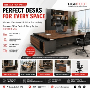 Dubai, Furniture, AED 4000,  Premium Office Desks & Study Tables In Dubai &ndash; Factory Direct Prices