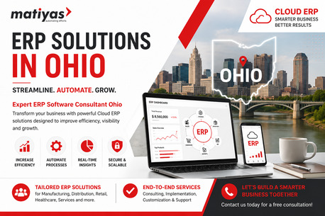 New York, Web Design & Development, Ohio ERP Consulting Services For Growing Businesses