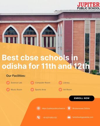 Bhubaneswar, Education, Best Cbse Schools In Odisha For 11th And 12th