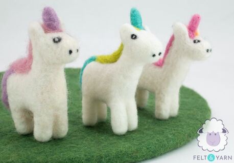 New York, Household Items, USD 77,  Tiny Felt Animals | Handmade Felt Animal Collection