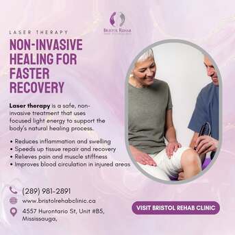 Mississauga, Medical, Laser Therapy Mississauga &ndash; Fast Pain Relief At Bristol Rehab & Medical Clinic