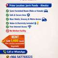 SAR 1400/month,  Executive Singe Bachelor Room For Male Or Female