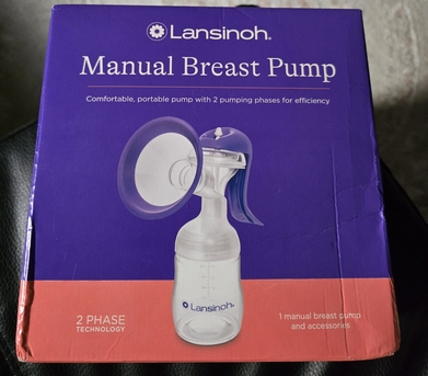Khobar, Baby & Kid Stuff, SAR 150,  Lansinoh Manual Pump (Sealed, Unopened)