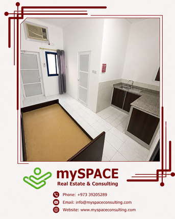 Adliya, Apartments, Flats, Houses & Villas, BHD 120/month,  Studio,  Cozy Studio Flat For Rent In Adliya | Near KFC | Unlimited EWA