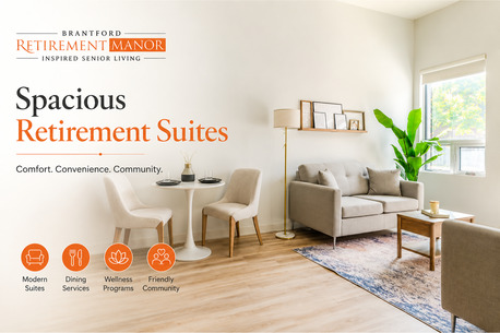 Toronto, General, MODERN RETIREMENT SUITES IN BRANTFORD &mdash; STYLISH, COMFORTABLE & DESIGNED FOR YOU