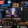 BHD 58,  HP Core I5 6th Gen Computer Set 3.20Ghz 8GB RAM | 500GB HDD Win 10 Pro 19'&prime; HD Monitor-/